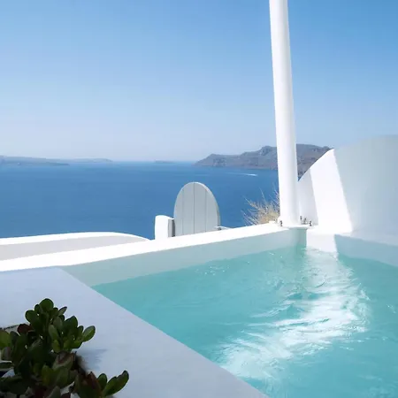 Villa Splendid Santorini With Sea View And Hot Tub Oia (Santorini)